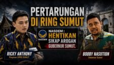 Gubernur Sumut Bobby Nasution VS PImpinan DPRD Sumut Ricky Anthony.